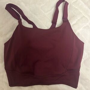 All in Motion Maroon Sports Bra